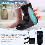 GHORTHOUD Inflatable Walking Boot Air Cam Walker Fracture Boot Black L view 5