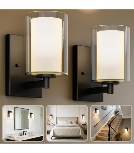 Luz De Pared Magnética Recargable Por USB, Doble LED, 5W, CCT, Regulable, Inalámbrica, Ajustable