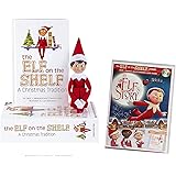 Elf on the Shelf Blue Eyed Boy with Bonus "An Elf Story" DVD - Direct From North Pole in Limited Edition Official Gift Box