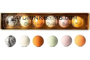 MyDrinkBomb Cocktail Bombs Mix Party Cocktail and Mocktail Set - Pack of 6 Cocktail Bomb Cocktail Mix Home Kit For Parties, L