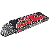 JT Chain JTC428HDR110SL (428 Series) Black Steel 110 Link Heavy Duty Non O-Ring Chain with Connecting Link