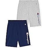 Champion Boys 2 Pack Signature Fleece Shorts for Kids