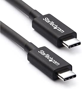 StarTech.com Cable de 2m Thunderbolt 3 USB-C (20Gbps ...