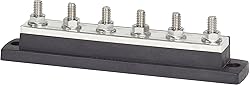 Blue Sea Systems 2126 250 Amp MaxiBus BusBar with 6