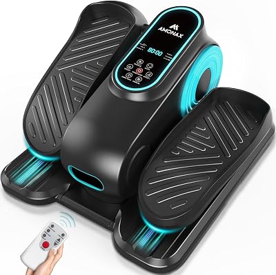 Amonax Seated Pedal Exerciser Elliptical Mini Cycle Bike For Home Use
