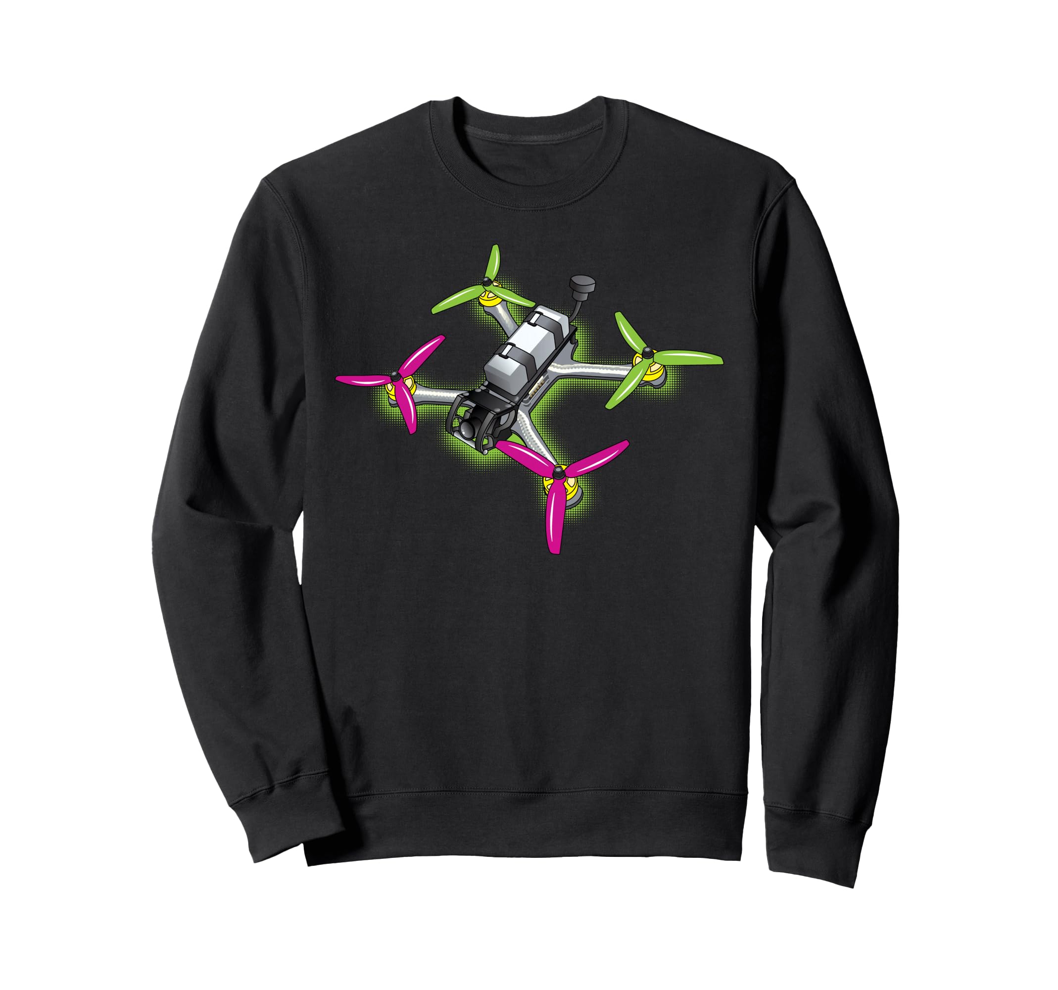 Freestyle FPV Racing Drone Pilot Acro Quadcopter Watermelon Sweatshirt