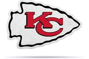 Rico Industries NFL Football Primary Shape Cut Pennant - Home and Living Room Décor - Soft Felt EZ to Hang