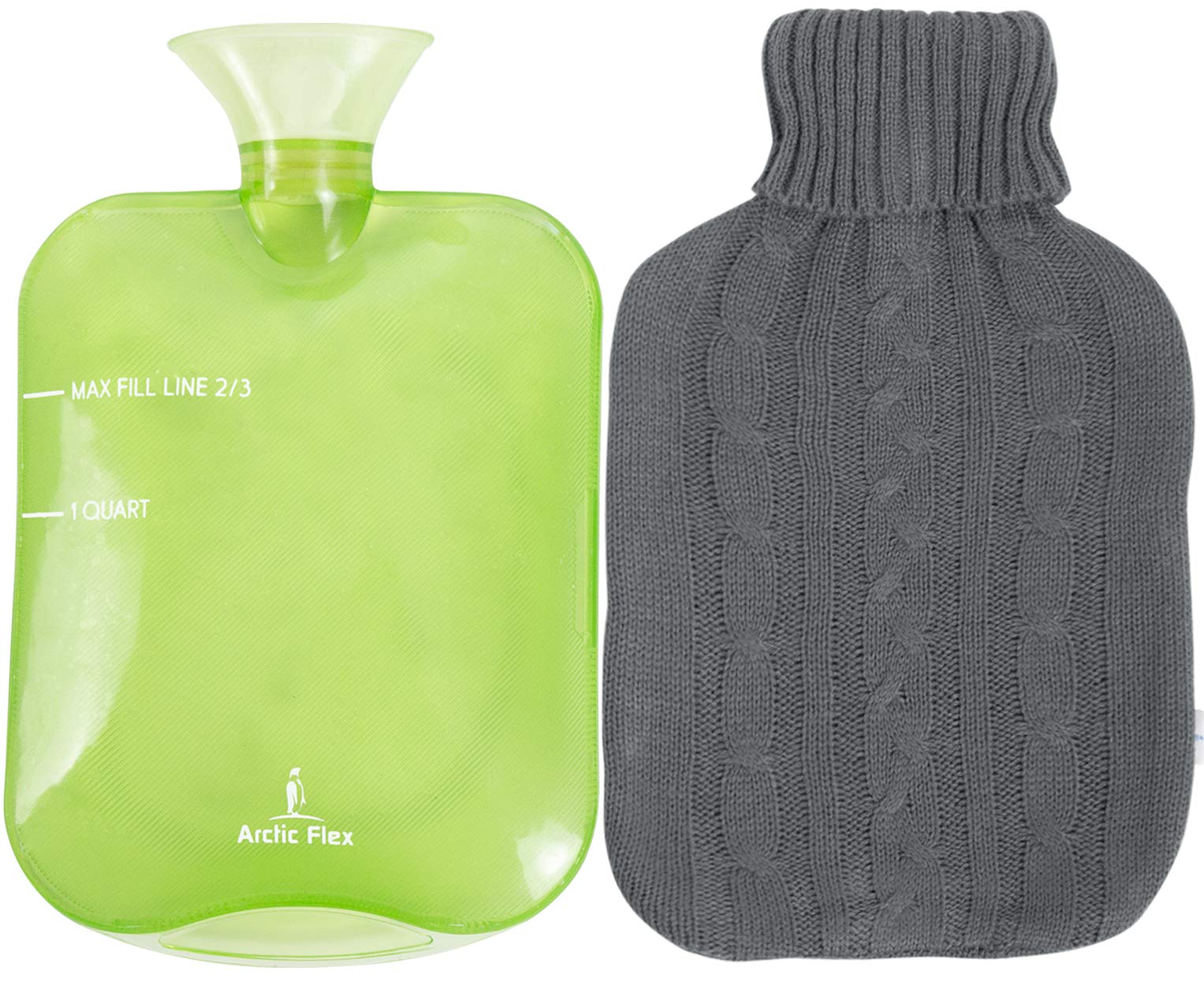 Arctic Flex Hot Water Bottle Heat Up and Refreezable Cold