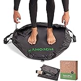 IslandMat Wetsuit Changing Mat; Compact 2-in-1 Wetsuit Bag with Waterproof 5000X Tech; Keep You & Surfing Accessories Clean; Keep Your Car Clean & Dry; Surf Gift for Water Sports & Scuba Diving