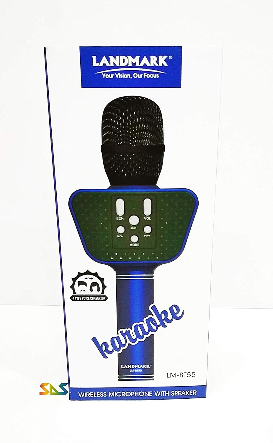 landmark karaoke mic lm bt55