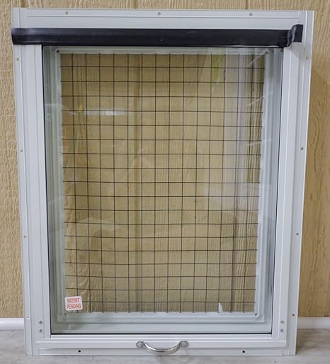 Chicken Coop Window 14x21 White