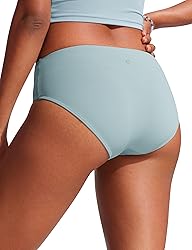 CRZ YOGA Bikini Bottoms for Women Mid Rise Full
