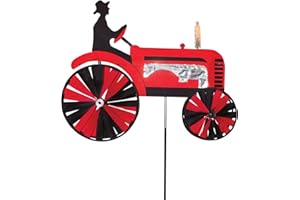 In the Breeze 24 inch Red Tractor Spinner