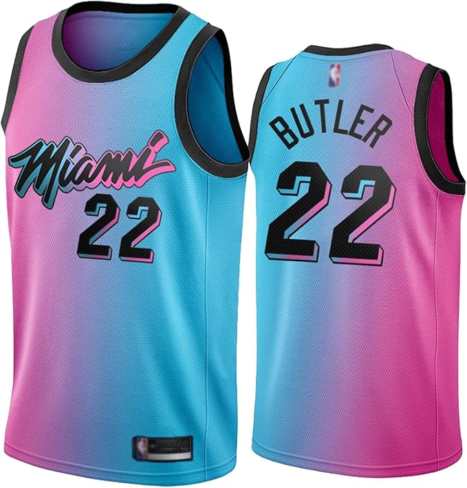 Jimmy Butler Jersey for Men and Women, Miami Heat 21 Season New Edition