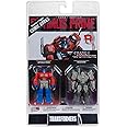 McFarlane Toys - Transformers Page Punchers 2pk Optimus Prime and Megatron 3in Action Figures with 2 Comics