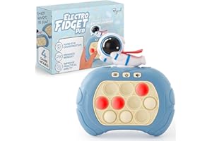 Fast Push Game | Pop It Game Light Up Fidget Toy | The Fidget Game | Quick Push Bubble Game For Educational and Memory Growth | Speed Push Pop Game Push Game Fidget Toy By Beyond Innoventions (Flyman)