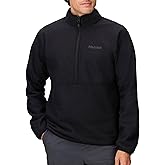MARMOT Men's Rocklin 1/2 Zip Jacket - Classic, Warm, Lightweight 100-Weight Fleece Layer