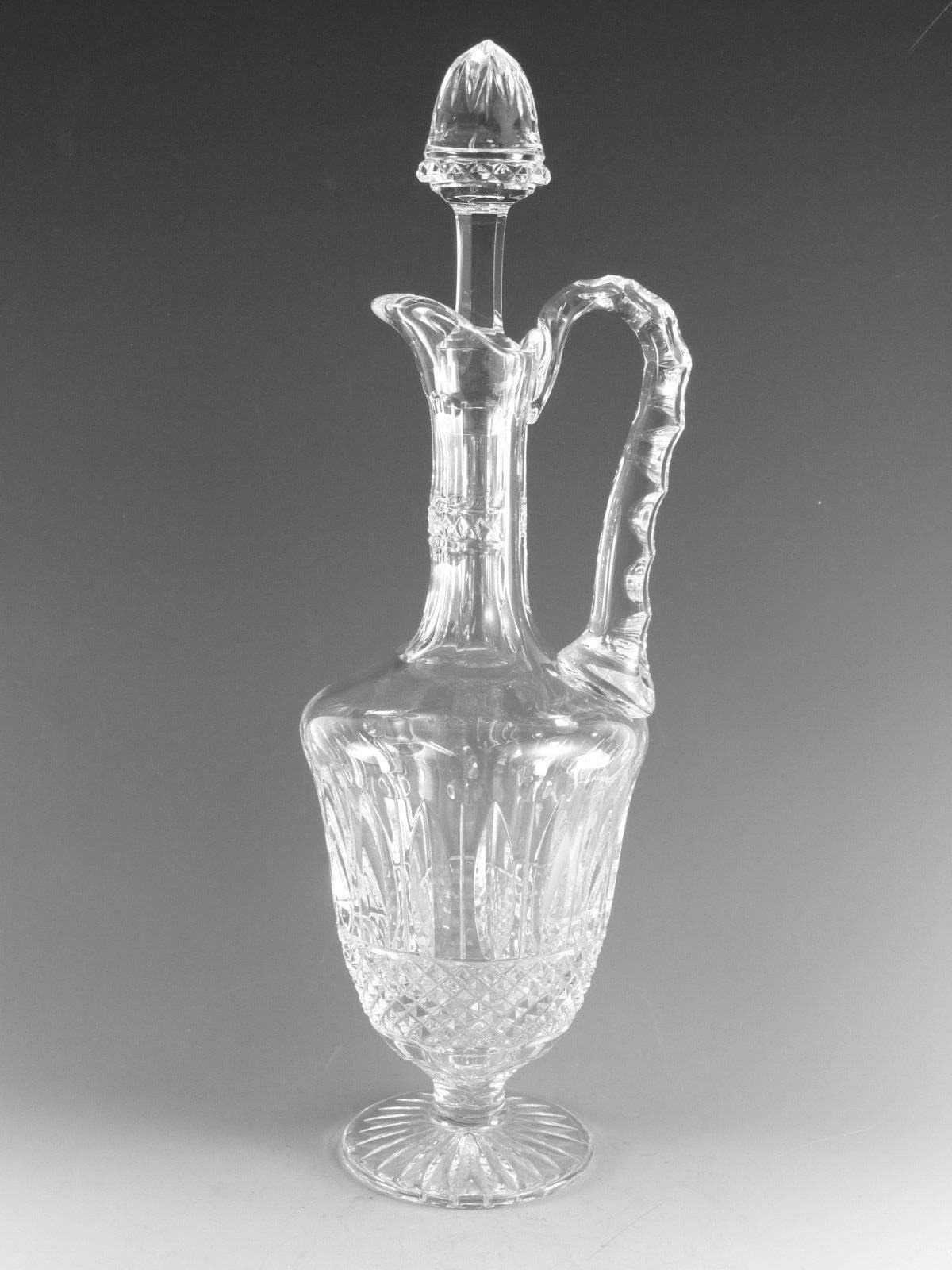 St Louis Crystal Tommy Clear Claret Jug/Decanter 15 1/4"