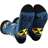 PXTIDY 2 Pairs Rad Tech Socks Radiology Tech Week Gifts Radiologic technician Gift Radiology Technologist Socks