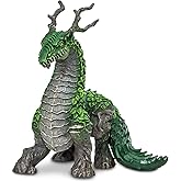 Safari Ltd. Jungle Dragon Figurine - Camouflaged 5" Plastic Model Figure - Fun Mythical Creature Play Toy for Boys, Girls & Kids Ages 4