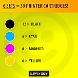 Supply Guy Ink Cartridge Multipack for Epson 16XL WF-2510 2530 2630 2660 2760 view 3