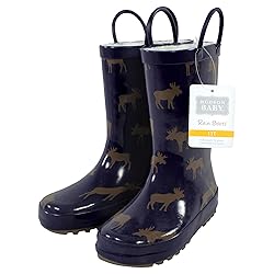 Hudson Baby Rain Boot, Moose, 5 US Unisex Little Kid