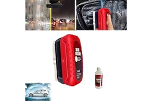 Athartle Window Cleaner,Baweilder- Automotive Oil Film Cleaning Brush,Oil Film Remover for Car Window,All in One Wipe on Oil 