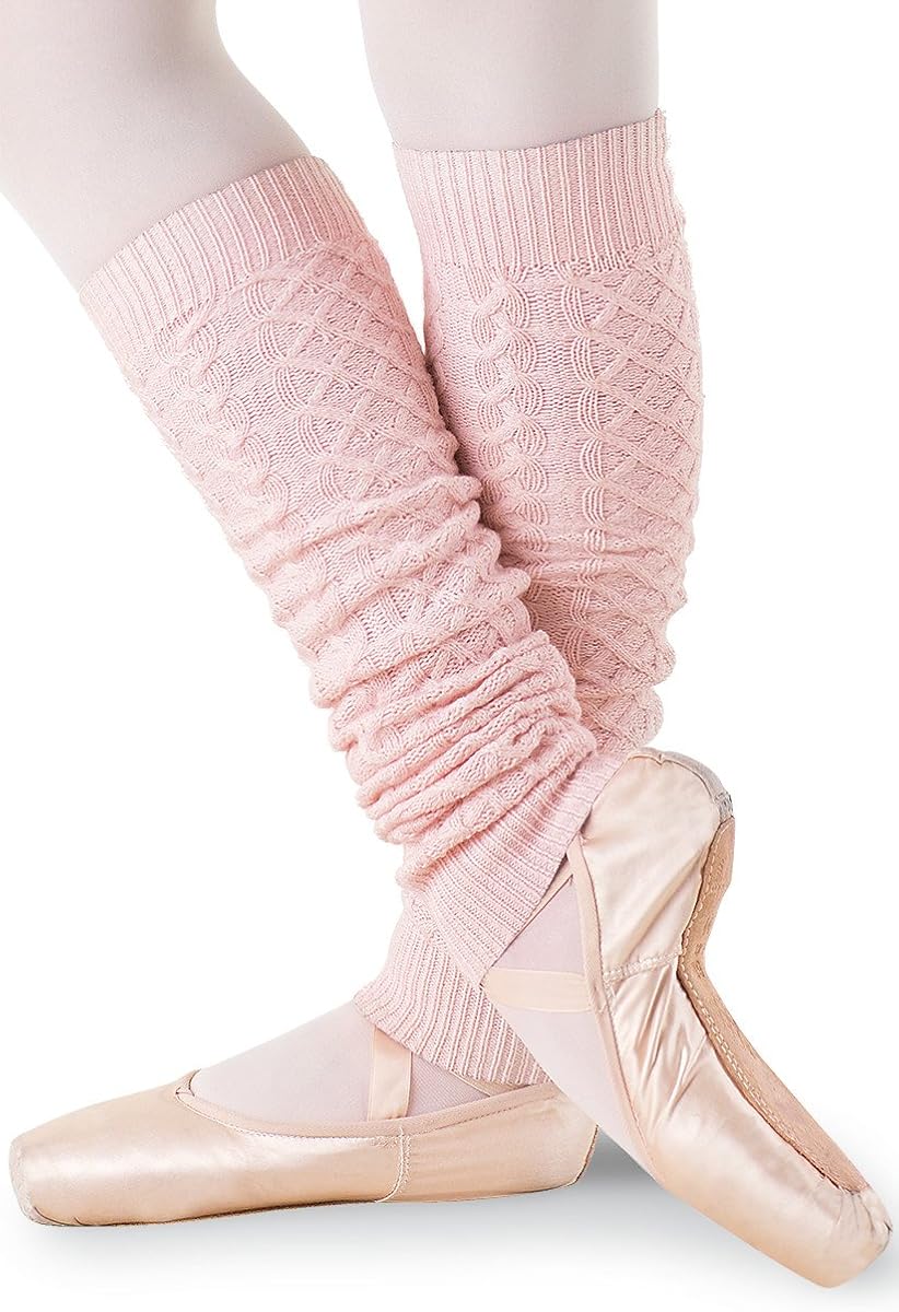 Balera Dance Leg Warmers Cable Knit Clothing