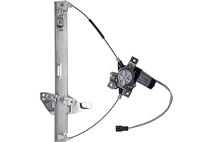 MOJTBE 741-630 Front Driver Side Power Window Regulator with Motor Assembly Compatible with 2000-2005 Chevrolet Impala, OE 11A7, 1552-6155L, 52108, 52450, 660164, 82-186AR, 82114, APWR0100, C462954, SK741630