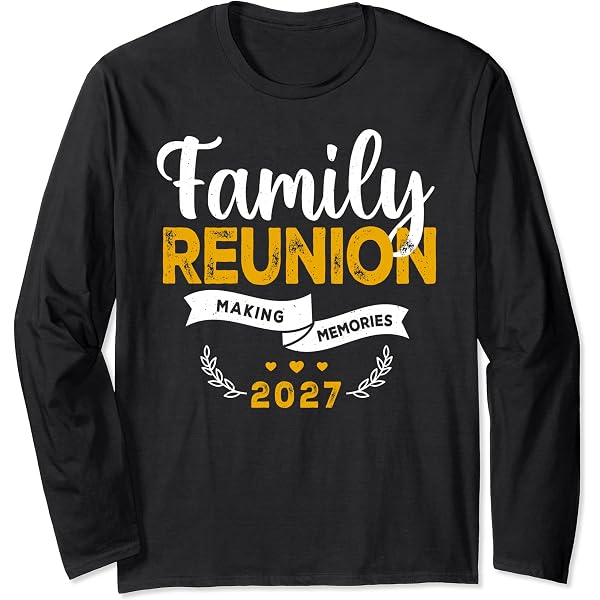 Amazon.com: Family Reunion 2027 Matching Family reunion Making