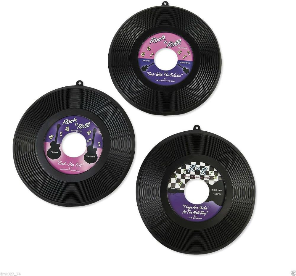 Amazon Com 6 1950s Sock Hop Grease Party Decoration Hanging