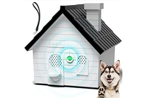 WAGG Anti Bark Device For Dogs,Dog Bark Deterrent Devices,No Barking Device For Dogs,Bark Box For Barking Dogs,4 Frequency Ultrasonic Barking Control Devices Sonic Sound Silencer Safe For Human & Dogs