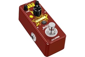 HAFAIR Compact Analog Chorus Pedal - Saves 47% Pedalboard Space | Warm, Musical Chorus for Guitar & Bass | True Bypass, Road-Ready & Easy to Dial In (No Bad Sounds!)