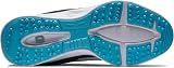 FootJoy FJ Fuel Junior Golf Shoes White Black Blue UK 4 Medium view 4