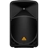 Behringer EUROLIVE B115MP3 Active 2-Way 15" PA Speaker System with MP3 Player, Wireless Option and Integrated Mixer