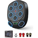 Yifengox New Smart Music Boxing Machine & Interactive Punching Trainer | 8-Target with LED Rhythm Lights & Wall Mount | Home Workout & Fun for Adults/Kids, Ideal Gift