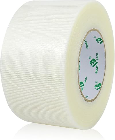BOMEI PACK Clear Wide Duct Tape 75mm x 50m Waterproof Heavy Duty