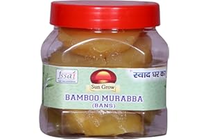 Sun Grow Organics Bamboo Murabba with Organic - 500 Grams | 100Percent Fresh Bamboo with Homemade Taste & Pure Natural Health