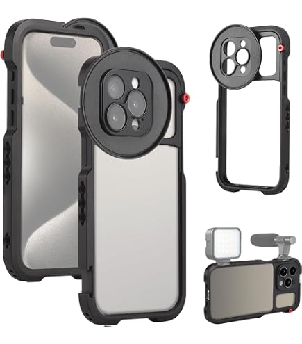 Freewell Cage Genius Rig Multifonctionnelle Sans Outil Pour Smartphone - Installation Rapide, Poignées Pour Trépied Et Monopode, Télécommande Bluetooth Pour IPhone 15 Pro Max - 11