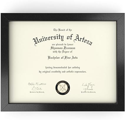 Arteza Black Photo Frames 11x8 5 1 Frame Wood Finish Multi Picture Frames With Glass Panel For Displaying Multiple Photos On Flat Surfaces Or Walls Amazon Co Uk Kitchen Home