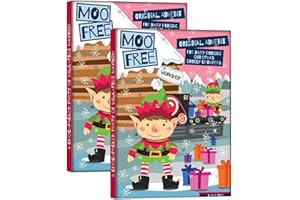 X2 Moo Free Original Milk Chocolate Advent Calendar Gluten Dairy Free Christmas