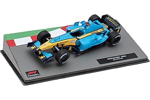 OPO 10 - Miniature car Formula 1 1/43 compatible with RENAULT R24 - Jarno Trulli - 2004 - F1 FD049