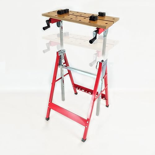 Ryobi RWB03 Adjustable Metal Folding Work Bench Amazon.co.uk DIY & Tools