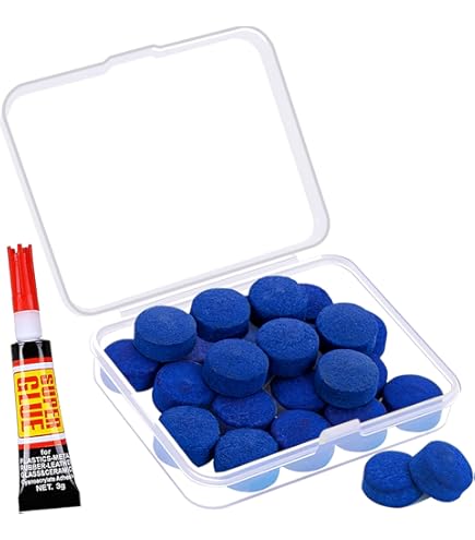 ELK MASTER TIPS 14mm 2個セット Elk Master Cue Tips in Cue Stick Accessories - Walmart.com