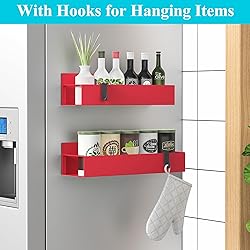 HuggieGems 2 Pack Magnetic Spice Storage Rack