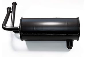 ATVWORKS Exhaust Muffler Compatible with Kawasaki Mule 3000/3010 / 3020/4000 / 4010 - Replaces # 18091-1104 (Superseded # 18090-1912) Includes 2 Gaskets