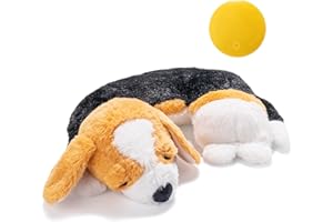 Extragele Heartbeat Toy Puppy Toy Heartbeat Stuffed Toy for Dog Anxiety Relief and Calming Aid, Heartbeat Stuffed Animal for Puppy Sleep Aid Crate Training, Puppy Needs Puppy Essential