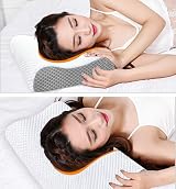 Ecosafeter 2026 Memory Foam Pillow Cervical Orthopedic Neck Support Bamboo Case view 6