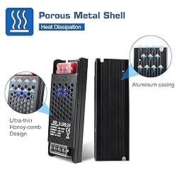 PZETCEIR LED Driver 24V 100W 4.1A Slim LED Power
