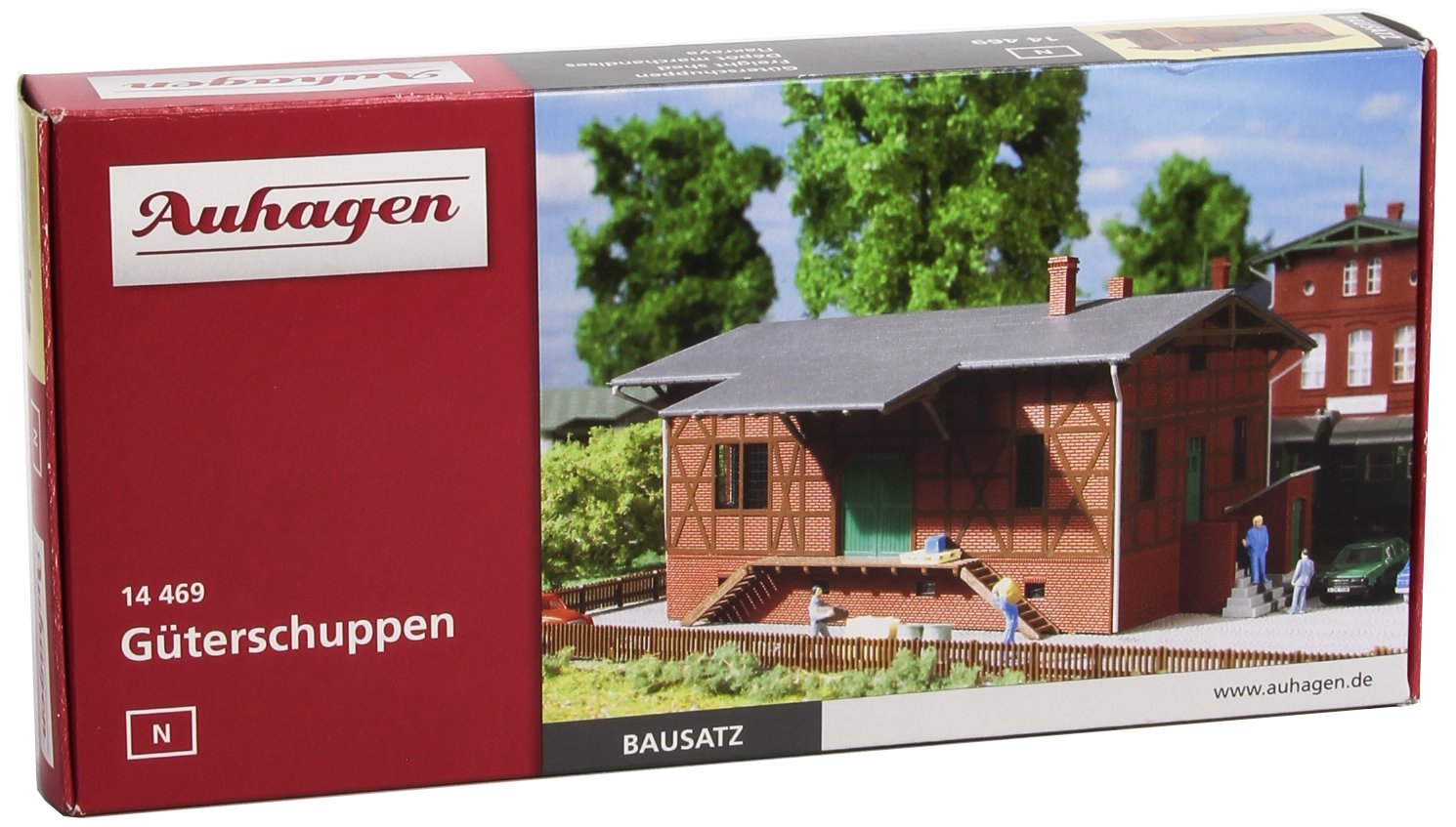Auhagen 14469 Freight Shed Modelling Kit